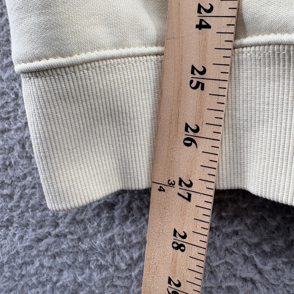 Carhartt WIP Carhartt Sweat Crewneck Embroidered Logo Pale Yellow Size L - Picture 8 of 14